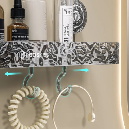étagère |étagère  sans perçage -Rangement instantané, sans outil ni perçage ! 🛁