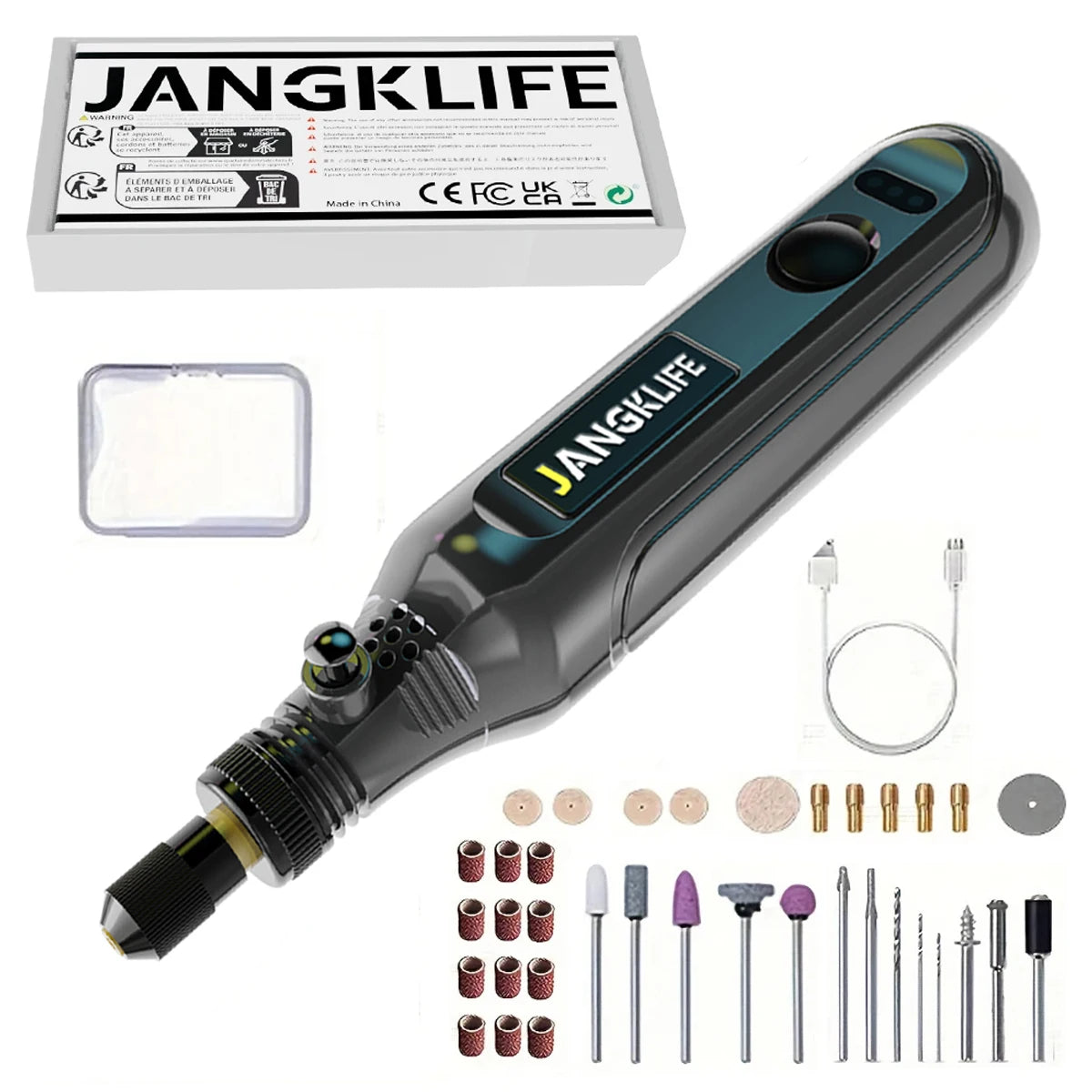 Mini-Perceuse-kit-ponceuse-scie-circulaire-Bricolage-noire