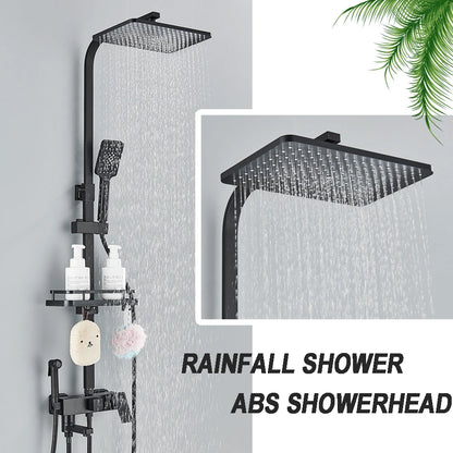 Douche Mitigeur | Douche de luxe : design, confort et rangement intégré