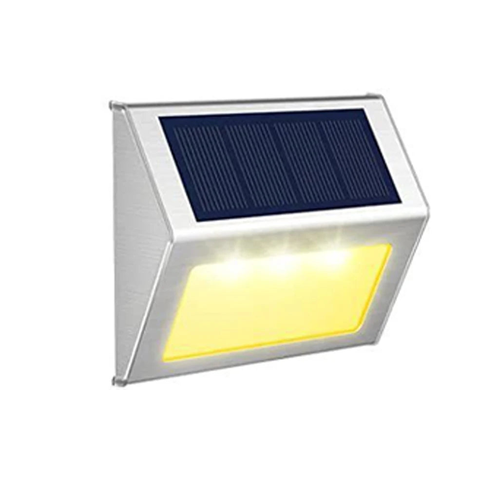 Lampe solaire exterieur |ÉcoLux ™ – Lampes Solaires Inox Étanches pour Escaliers & Jardins - Éclairage Écologique et Durable