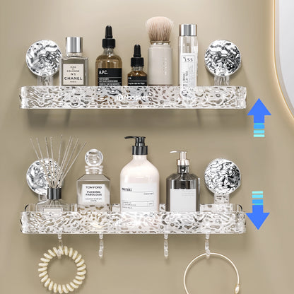 étagère |étagère  sans perçage -Rangement instantané, sans outil ni perçage ! 🛁