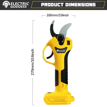 Secateur electrique Sans Balais 30 mm  2 Vitesses- Puissance et Précision pour votre Jardin– Compatible Batterie Makita 18V