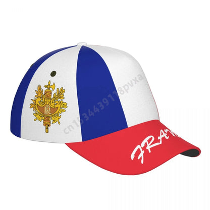 Casquette homme |casquette unisexe patriotique-drapeau de la France pour adultes