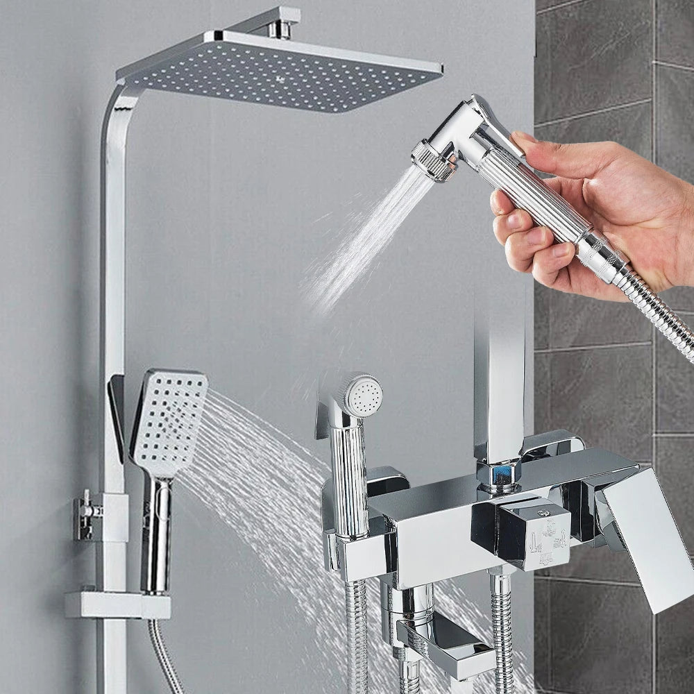 Douche Mitigeur | Douche de luxe : design, confort et rangement intégré