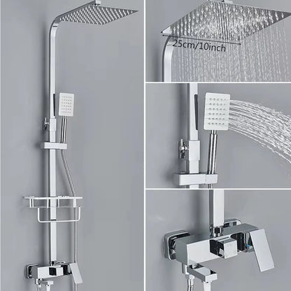 Douche Mitigeur | Douche de luxe : design, confort et rangement intégré
