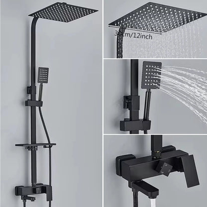 Douche Mitigeur | Douche de luxe : design, confort et rangement intégré