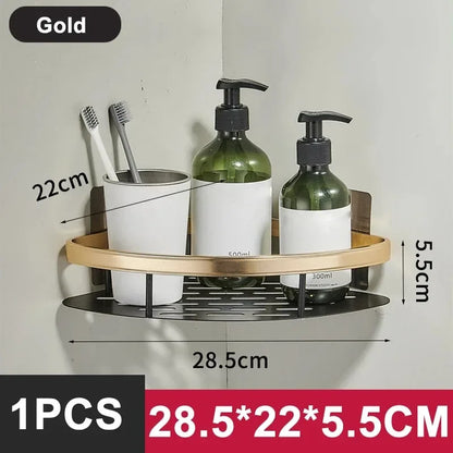 Étagère | Étagère salle de bain-Organiseur de rangement pour cuisine – Support en alliage