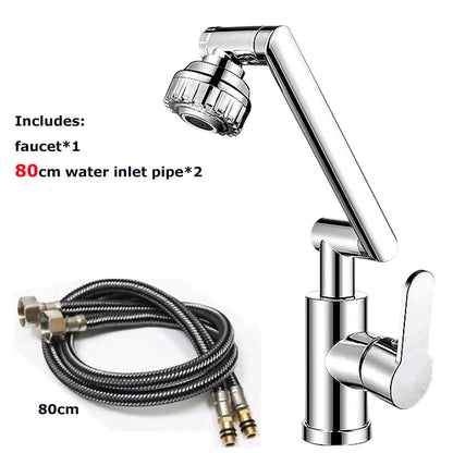 Robinet cuisine | Bras Mécanique Rotatif Universel pour cuisine –Double Mode Eau Chaude/Froide