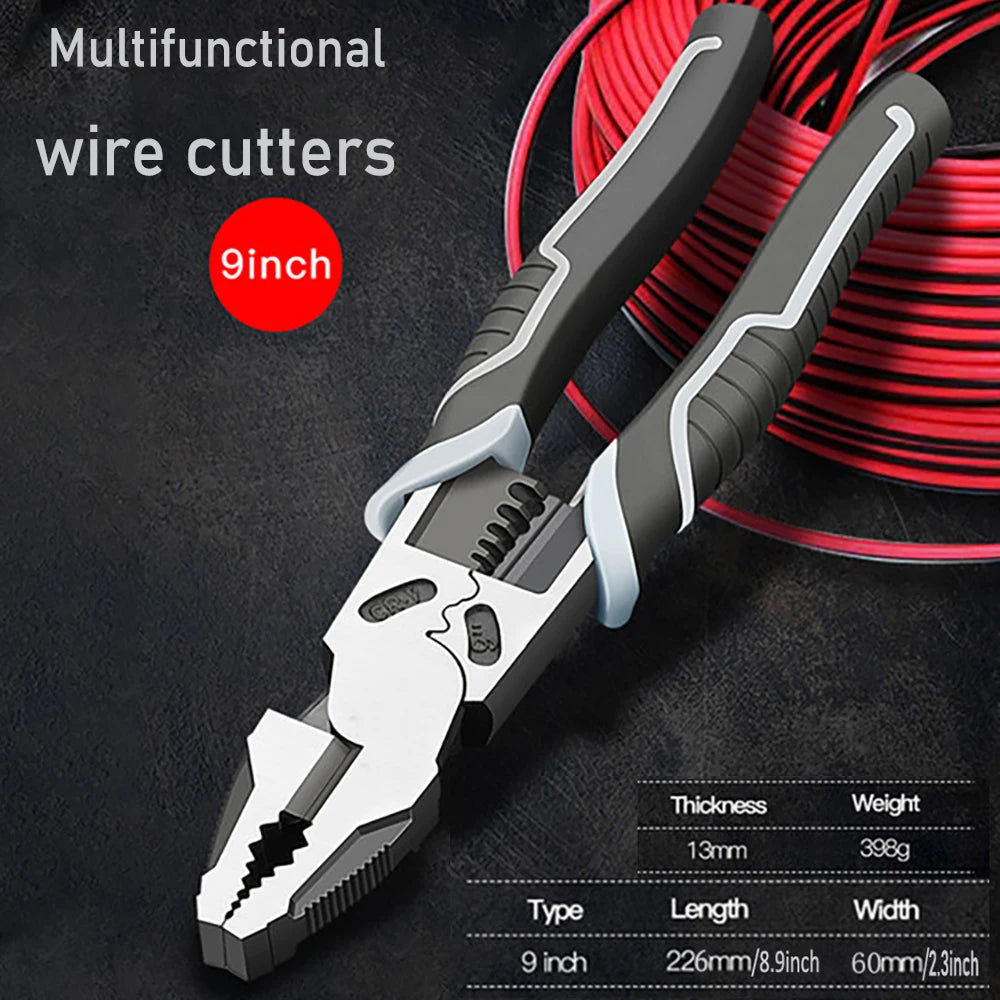 Pince Multifonctionnelle pour Électricien – Coupe-Fil et Outil Polyvalent
