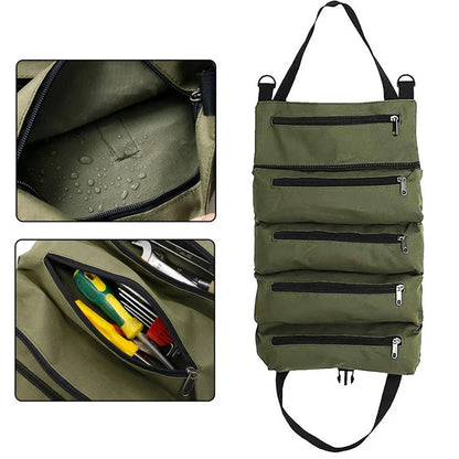 Caisse a outils |Sac à outils enroulable portable