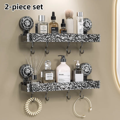étagère |étagère  sans perçage -Rangement instantané, sans outil ni perçage ! 🛁