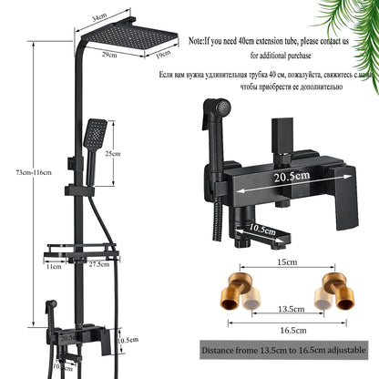 Douche Mitigeur | Douche de luxe : design, confort et rangement intégré