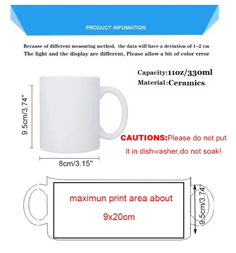 Mug |Magic céramique thermochromique personnalisé