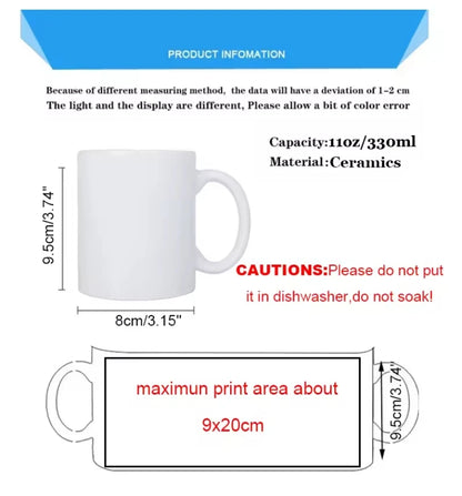 Mug |Magic céramique thermochromique personnalisé