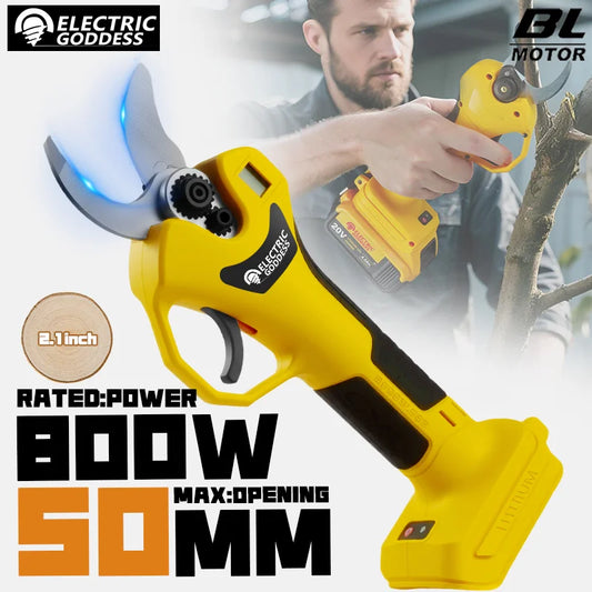 Secateur electrique Sans Balais 30 mm  2 Vitesses- Puissance et Précision pour votre Jardin– Compatible Batterie Makita 18V