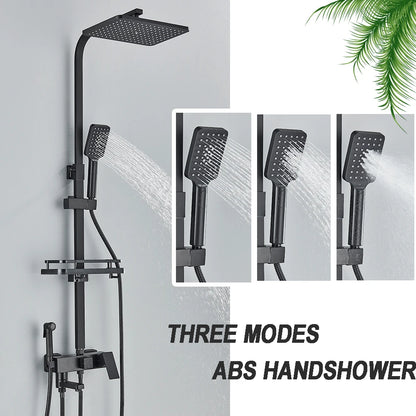Douche Mitigeur | Douche de luxe : design, confort et rangement intégré