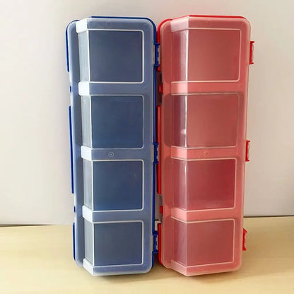 Boite-outils-polyvalence-bricolage-rouge-bleue-vides-fermées