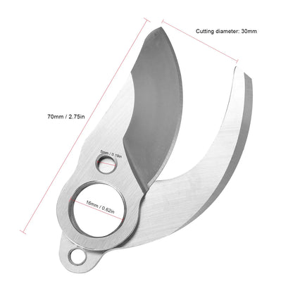 Secateur electrique dimensions lame