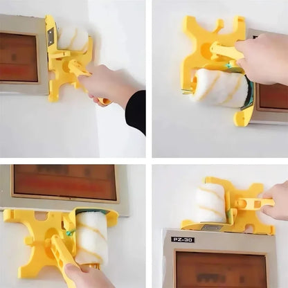 Rouleau peinture |Kit Rouleau et Pinceaux Multifonctions – Pour Peindre, Décorer et Rénover Comme un Pro !