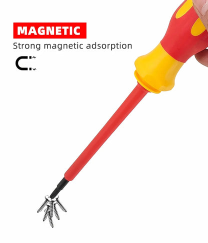 TOURNEVIS ELECTRICIEN isolé magnétique