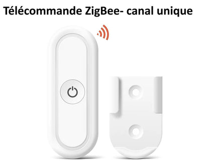 Télécommande Zigbee à canal unique, interrupteur portable