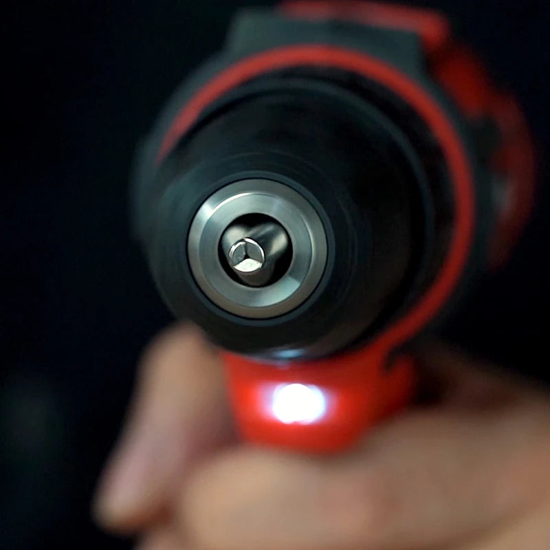 Tete Perceuse visseuse sans fil  led allumee