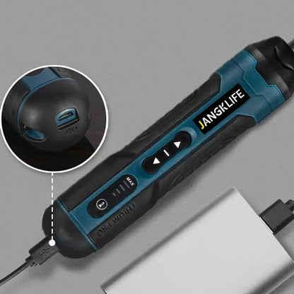 Tournevis electrique sans fil, charge usb