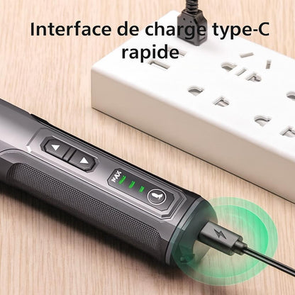 Charge tournevis électrique avec USB type C