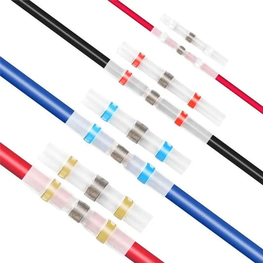 connecteur electrique thermoretractable ,choix de couleurs