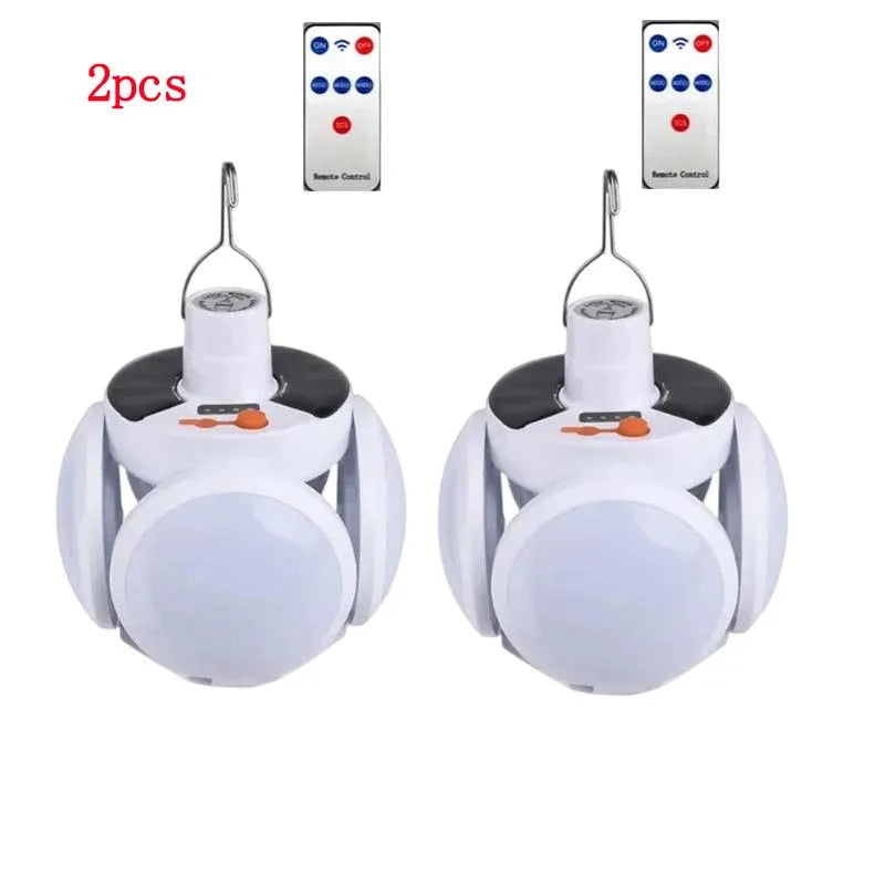 deux Lampe solaire extérieur , Lampe solaire multifonction, deux télécommandes