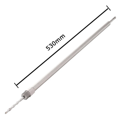 dimension foret scie cloche Carbure percage beton  530mm