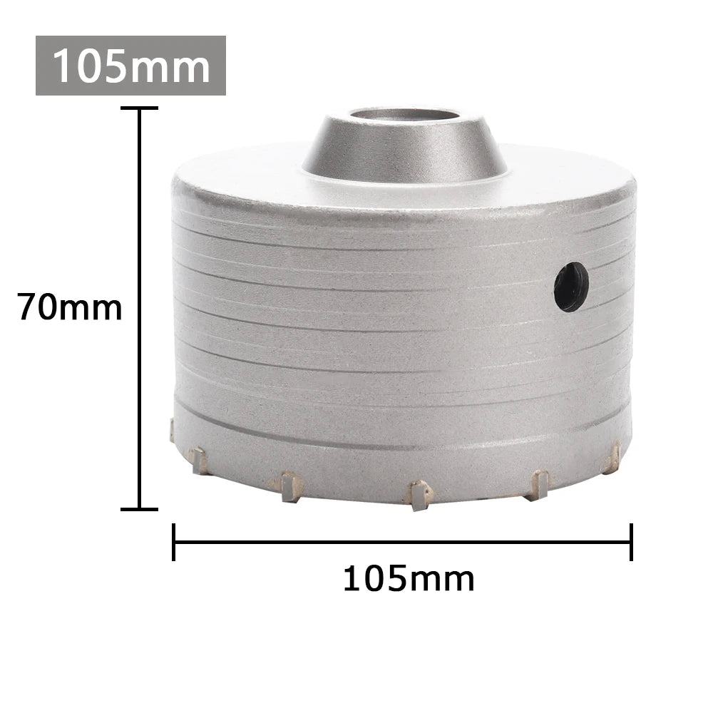 scie cloche Carbure percage beton 105mm 