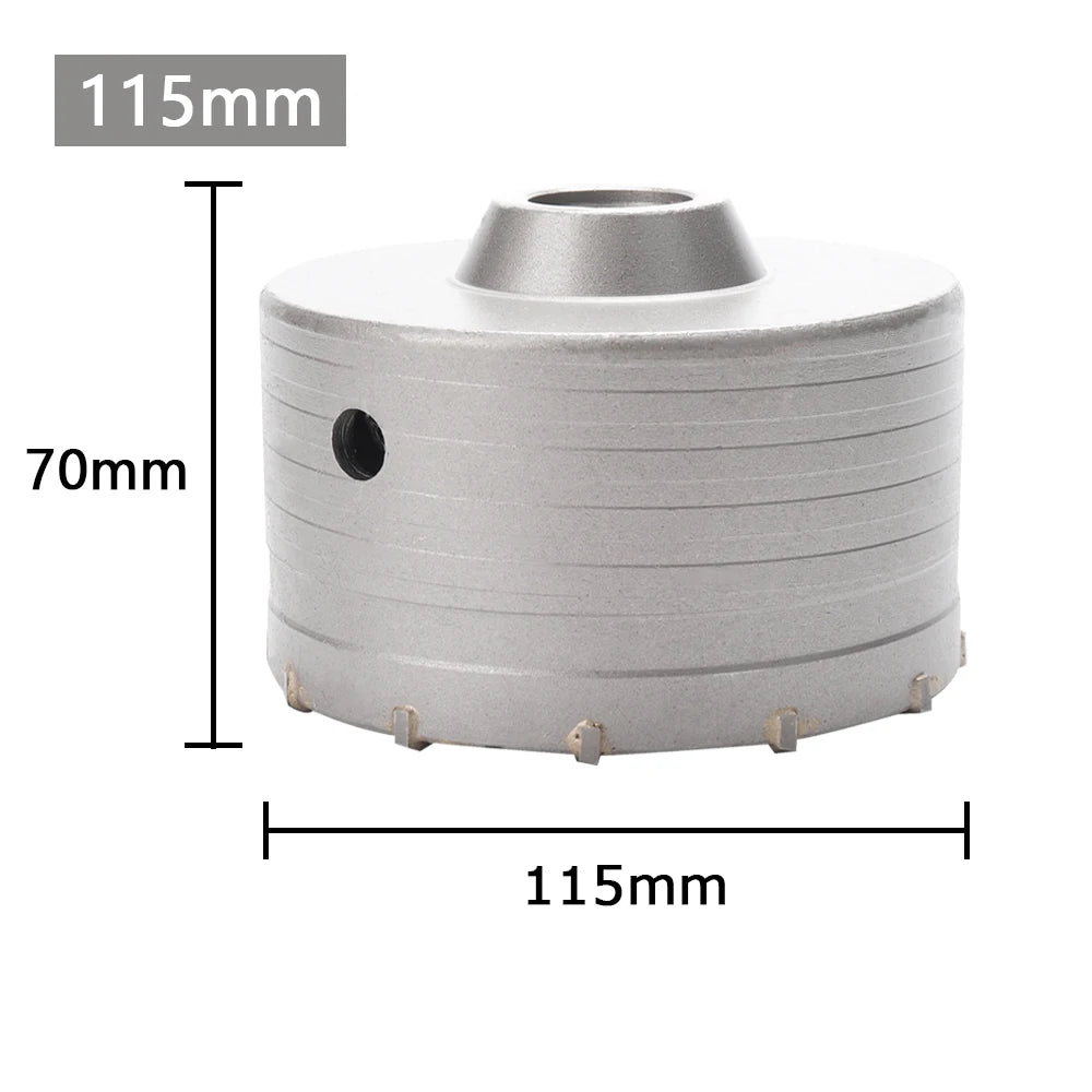 scie cloche Carbure percage beton 115mm 
