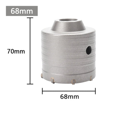 scie cloche Carbure percage beton 68mm 
