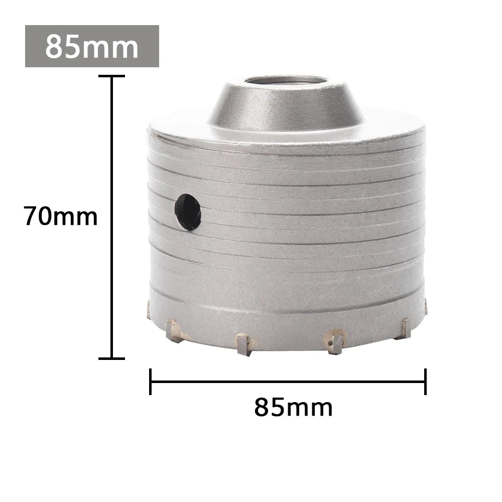 dimensions scie cloche Carbure percage beton  85mm