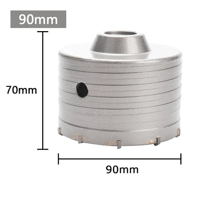 scie cloche Carbure percage beton 90mm 