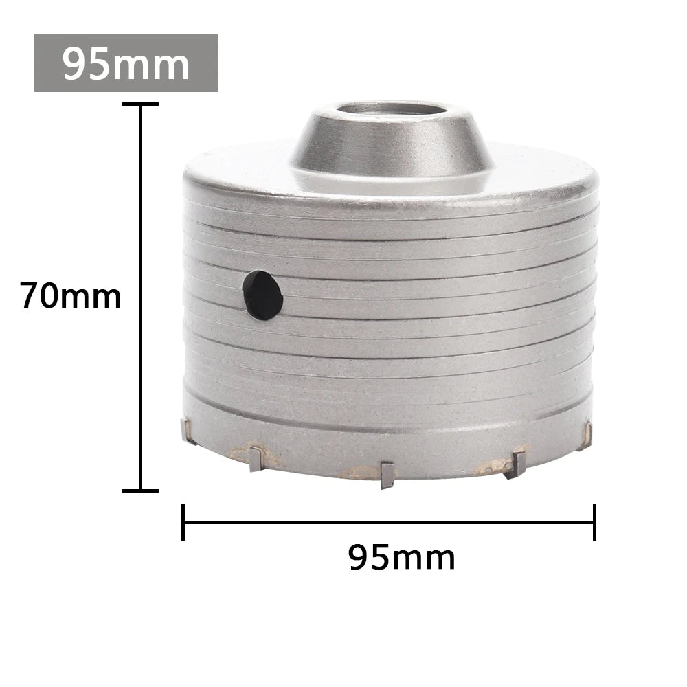 scie cloche Carbure percage beton 95mm 