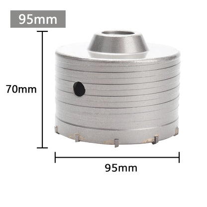 scie cloche Carbure percage beton 95mm 
