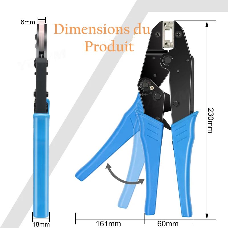 dimensions de Pince a sertir 230mm