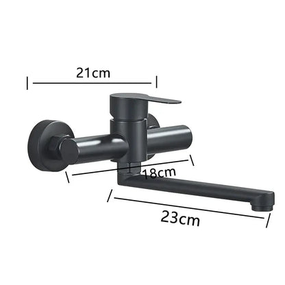 Dimensions du Robinet de cuisine noir 