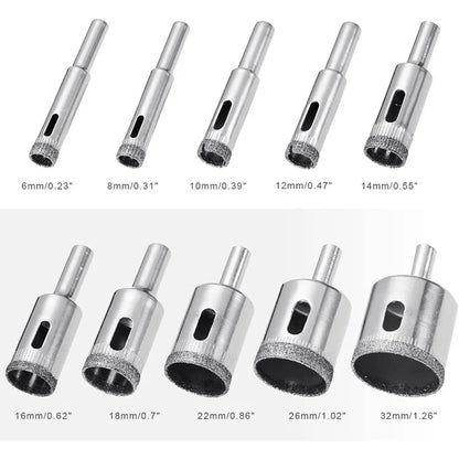 dix Scie cloche differentes dimensions percer metal