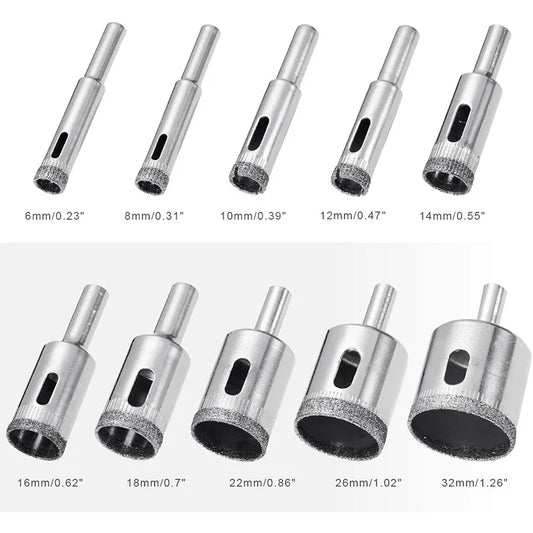 dix Scie cloche differentes dimensions percer metal