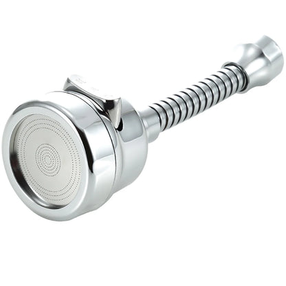 embout robinet cuisine couleur argent 
