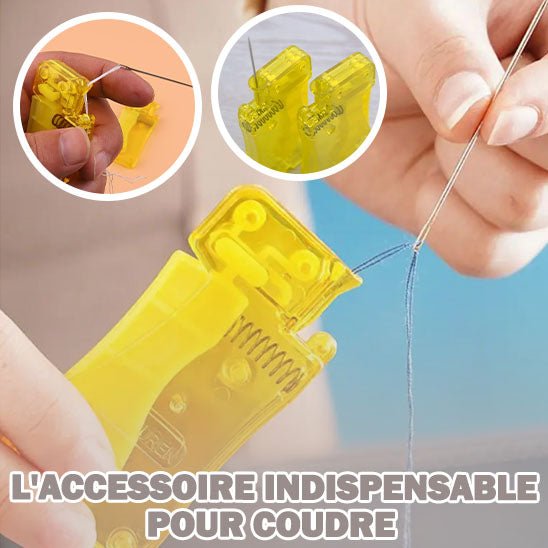 Enfile aiguille, L'accessoire indispensable pour coudre