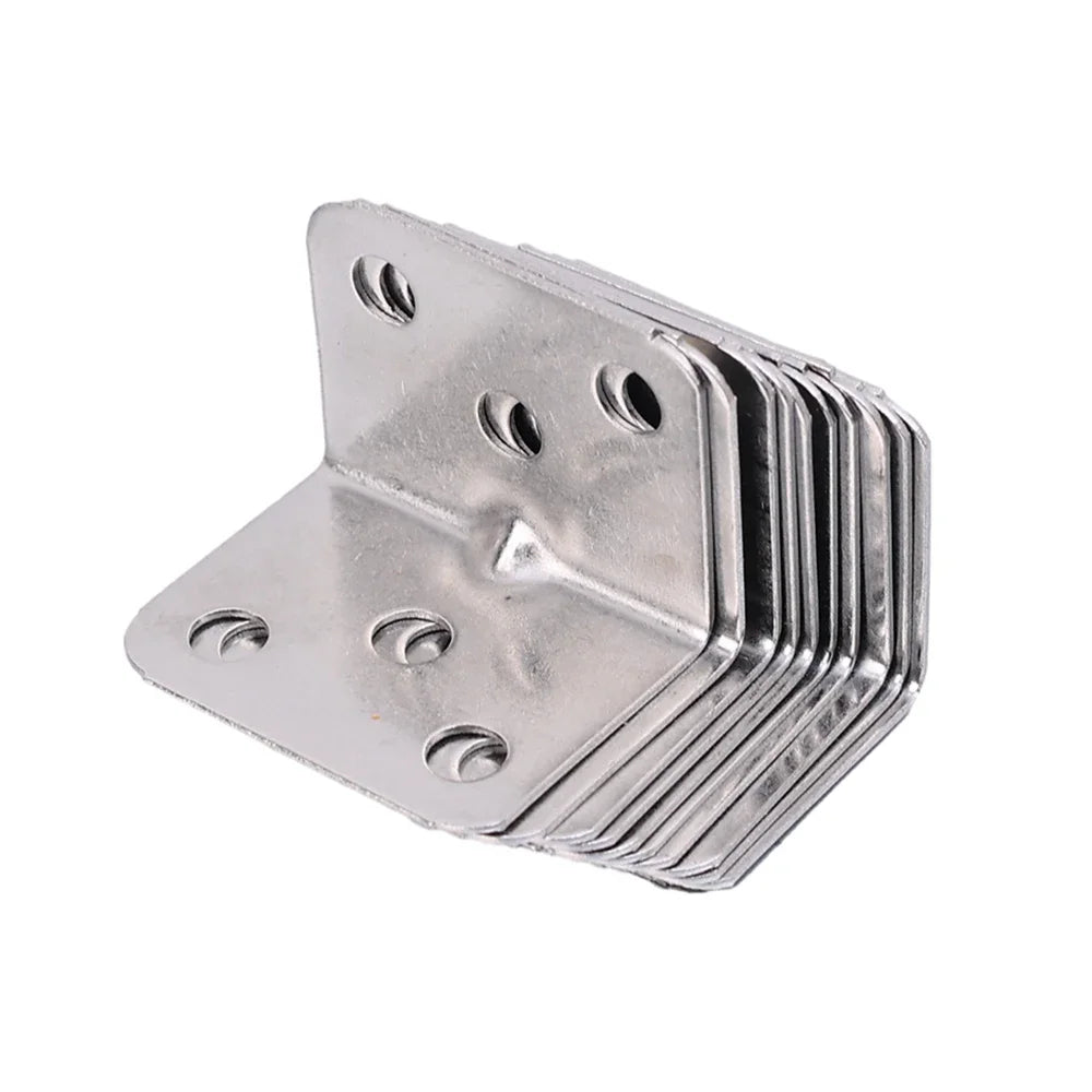 equerre de fixation Lot de pieces six trous 