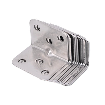 equerre de fixation Lot de pieces six trous 