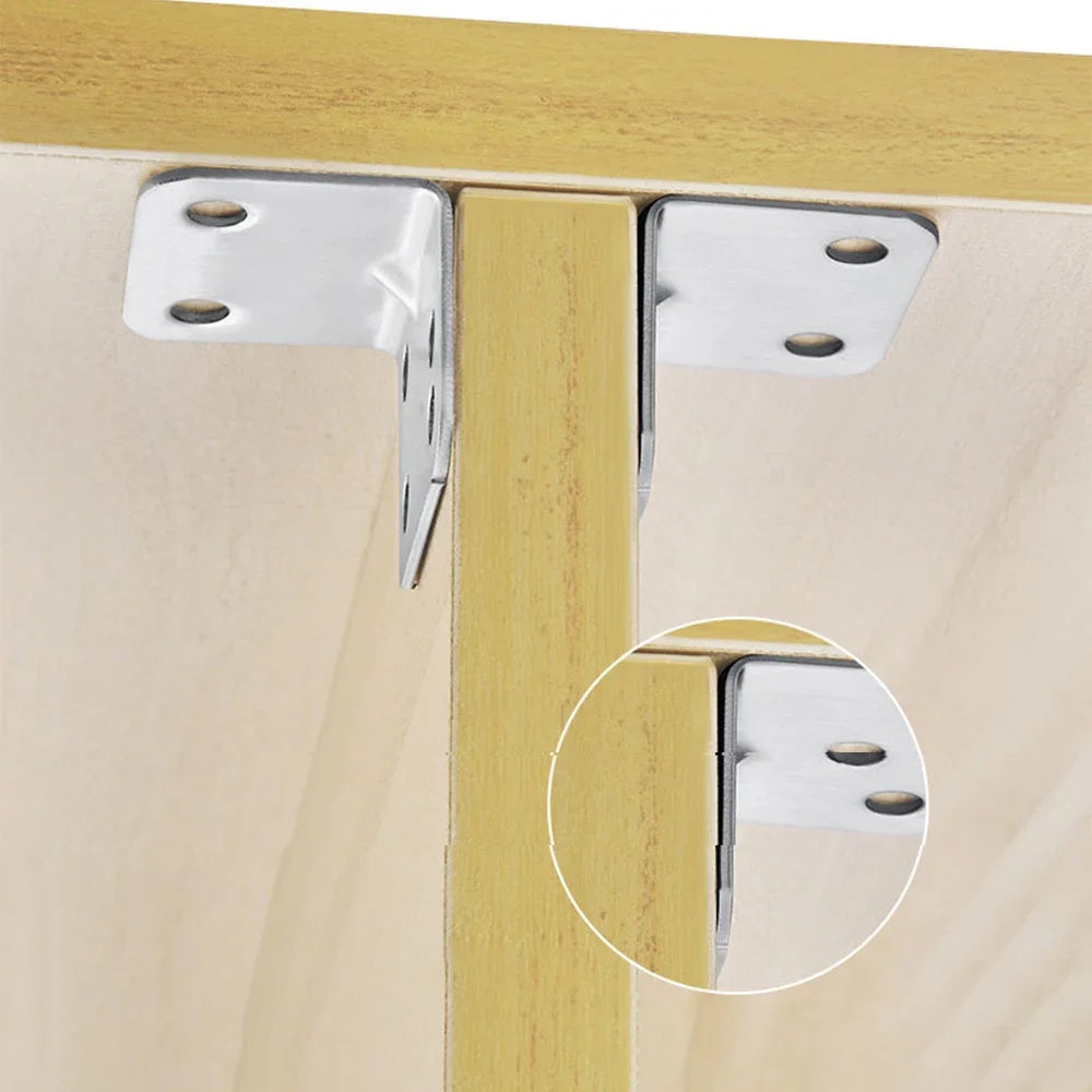 equerre de fixation Renforcement etageres forme de T