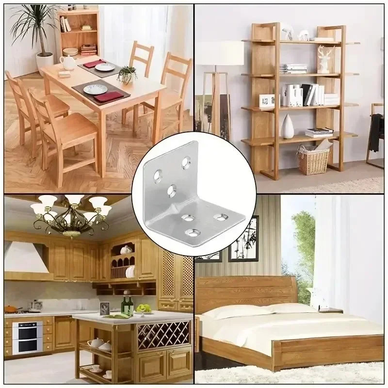 equerre de fixation table quatre chaise cadre de lit etageres meubles cuisine