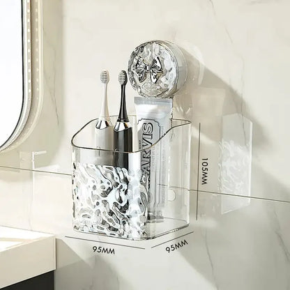 etagere salle de bain blanche ,polyvalence, dimensions 9.5X9.5X10.5cm