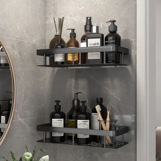 Étagère | Étagère salle de bain-Organiseur de rangement pour cuisine – Support en alliage